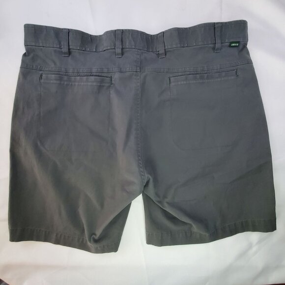 Orvis Shorts Mens 40 Chino Flat Front Casual Hiking Outdoor Beach Active - Picture 8 of 9